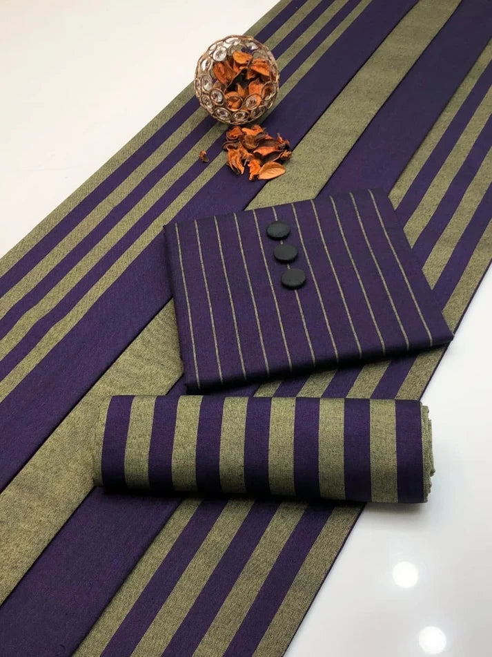 3pc Multani Susi Khaadi-Purple