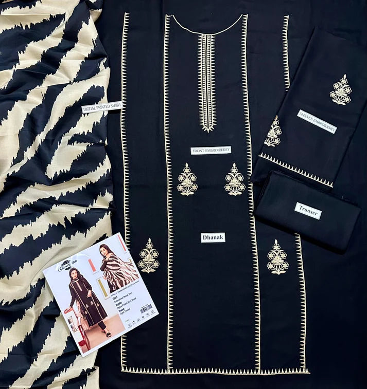 Kokum Marina wool 3 PC Embroidery
