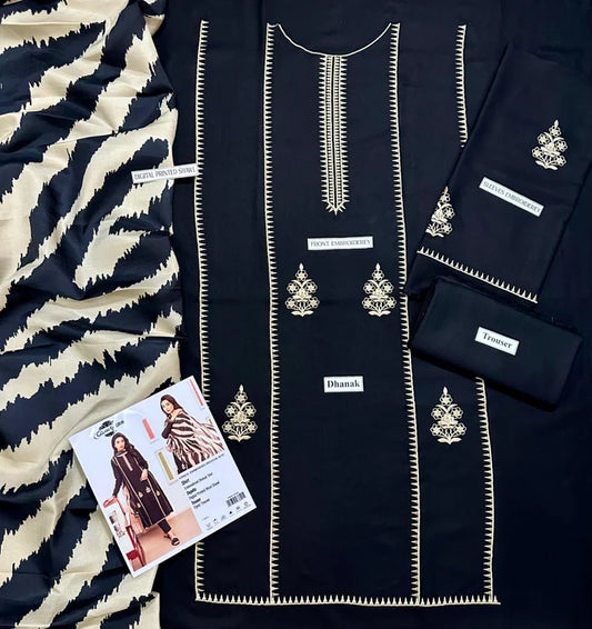 Kokum Marina wool 3 PC Embroidery