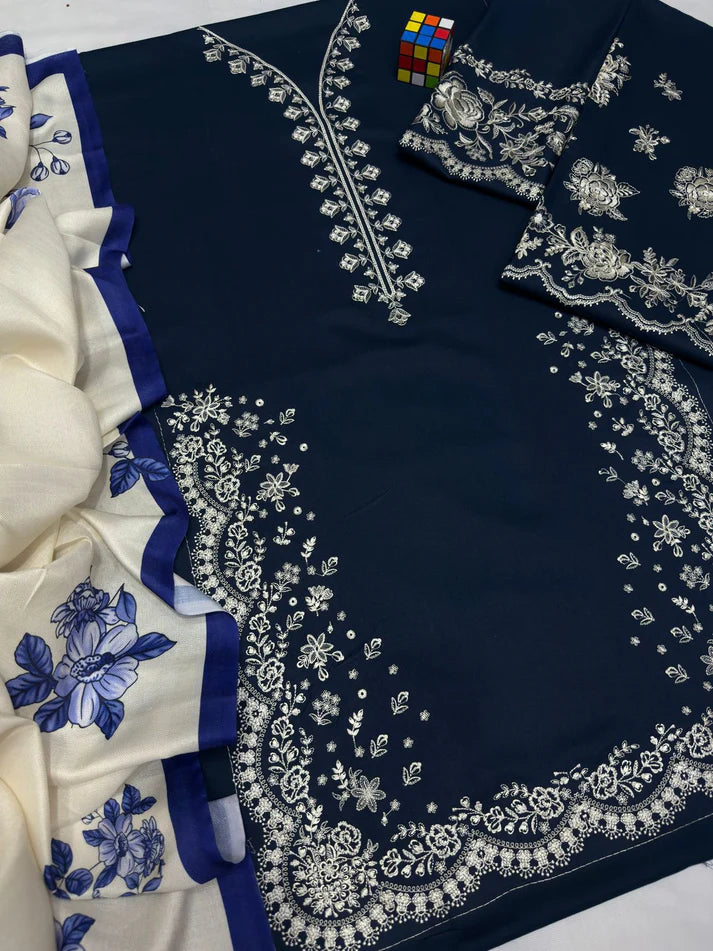 Coco by Zara Shahjahan Dhanak 3 PC