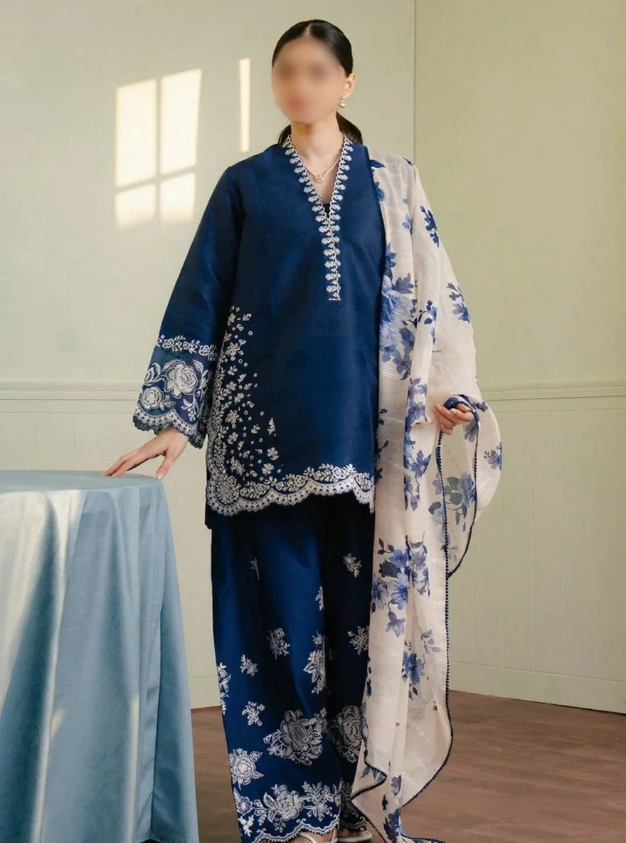Coco by Zara Shahjahan Dhanak 3 PC