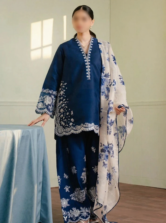 Coco by Zara Shahjahan Dhanak 3 PC