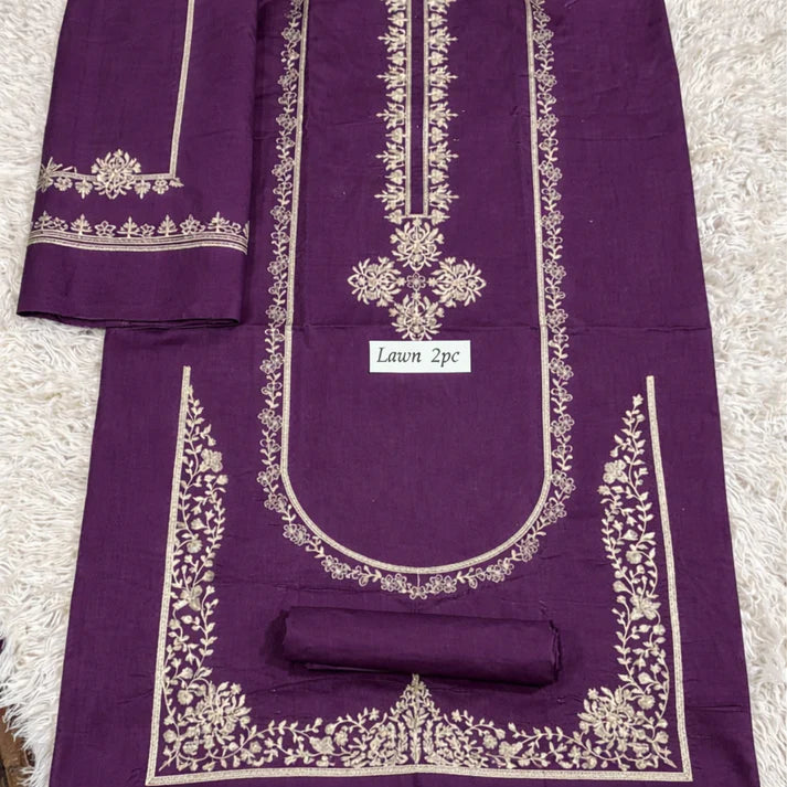 Lawn 2 PC Emb-Plum