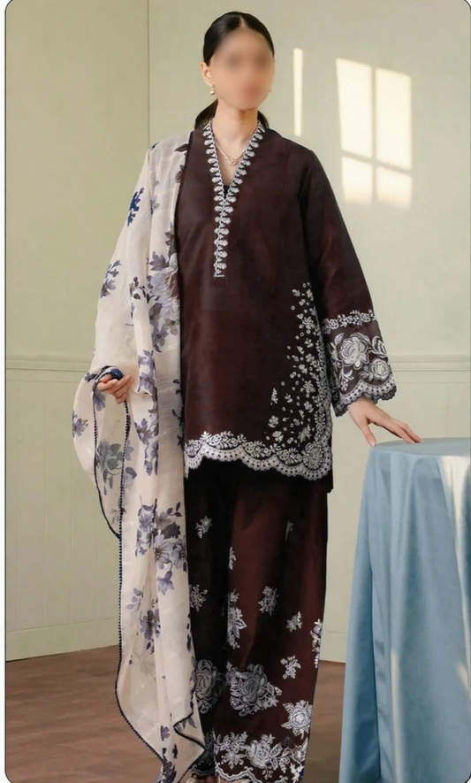 Coco by Zara Shahjahan 3Pc Dhanak