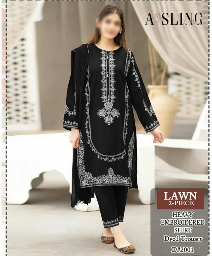 Lawn 2 PC Emb-Black